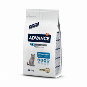 Advance Adulto Sterilized Pavo y Cebada Cat