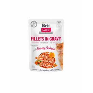 Brit Care Cat Filletes de salmón en salsa