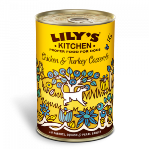 Lata Lily's Kitchen Pollo y Pavo 400grs