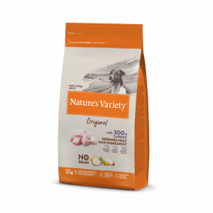 Nature's Variety Original No Grain Mini Pavo Adulto