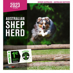 Calendario Australian Shepherd (Pastor Australiano) 2023