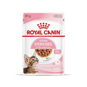Royal Canin Sobre Kitten Sterilised In gravy (Salsa)