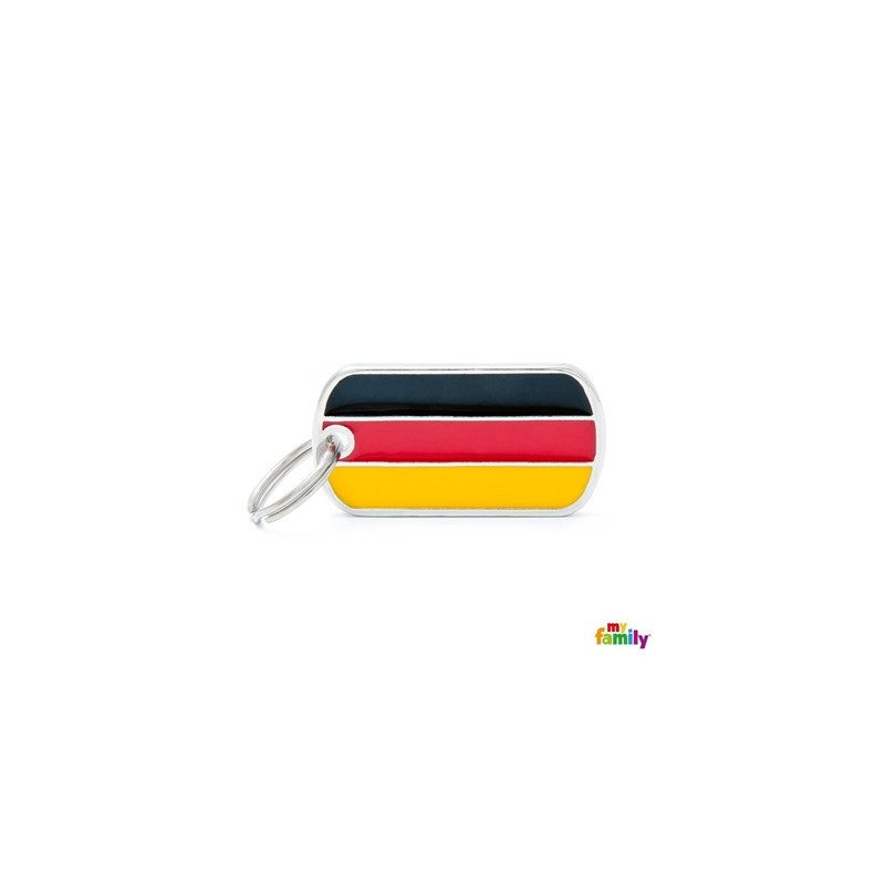 Placa bandera Alemana