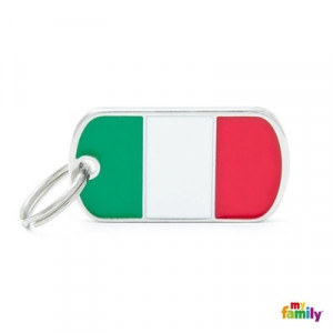 Placa Bandera De Italia
