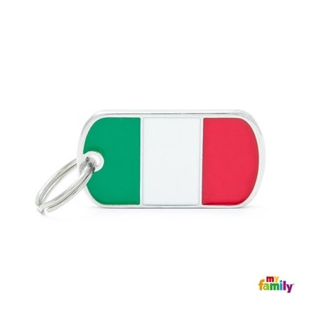 Placa Bandera De Italia